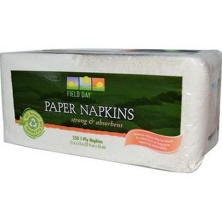 Field Day, Paper Napkins, 250 1-Ply Napkins