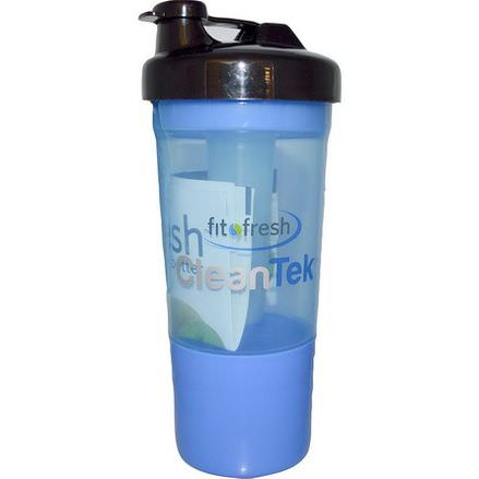 Fit&Fresh, CleanTek, Shaker Cup with Ice Wand Agitator&Storage Cup, 1 Cup