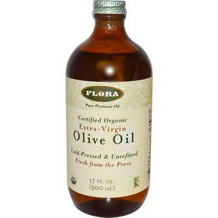 Flora, Certified Organic, Olive Oil, Extra-Virgin 500ml