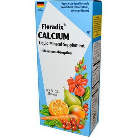 Flora, Floradix, Calcium, Liquid Mineral Supplement 250ml