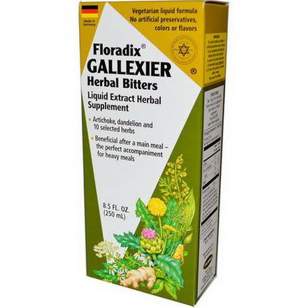 Flora, Floradix, Gallexier Herbal Bitters 250ml