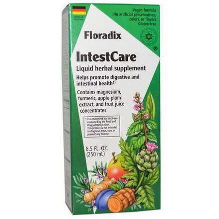 Flora, IntestCare, Liquid Herbal Supplement 250ml