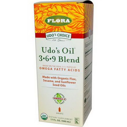 Flora, Udo's Choice, Udo's Oil 3 6 9 Blend 500ml
