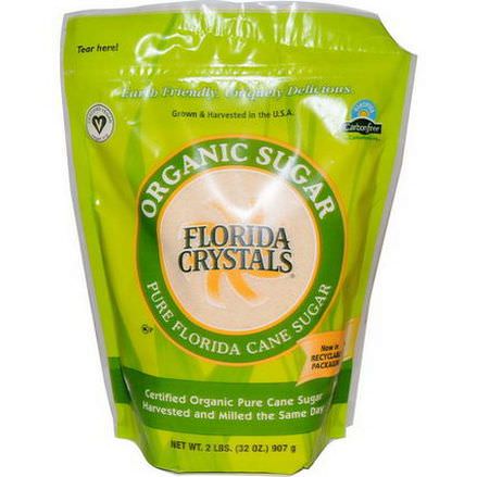 Florida Crystals, Organic Pure Florida Cane Sugar 907g