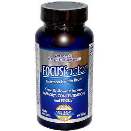 Focus Factor, Nutrition For The Brain 60 Tablets