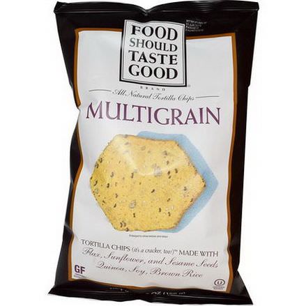 Food Should Taste Good, All Natural Tortilla Chips, Multigrain 156g
