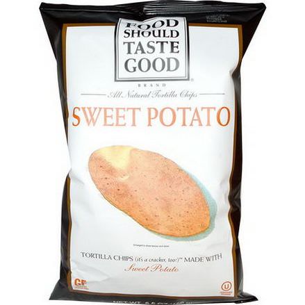 Food Should Taste Good, All Natural Tortilla Chips, Sweet Potato 156g
