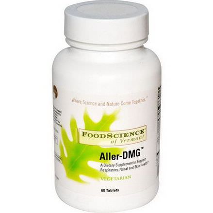 FoodScience, Aller-DMG, 60 Tablets