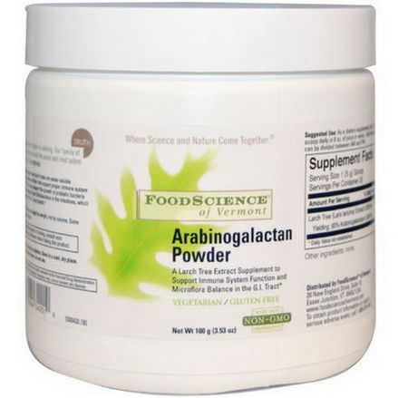 FoodScience, Arabinogalactan Powder 100g