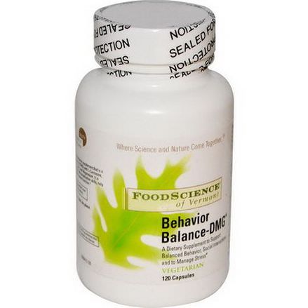 FoodScience, Behavior Balance-DMG, 120 Capsules