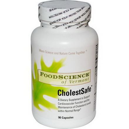 FoodScience, CholestSafe, 90 Capsules