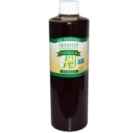 Frontier Natural Products, All-Natural, Vanilla Extract 472ml