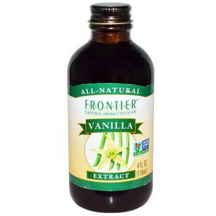 Frontier Natural Products, All-Natural Vanilla Extract 118ml