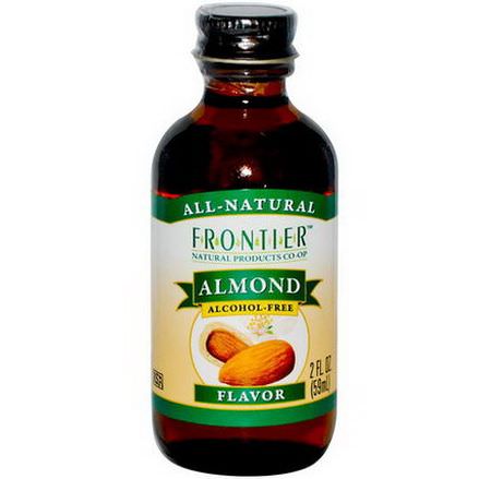 Frontier Natural Products, Almond Flavor, Alcohol-Free 59ml
