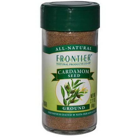 Frontier Natural Products, Cardamom Seed, Ground 60g