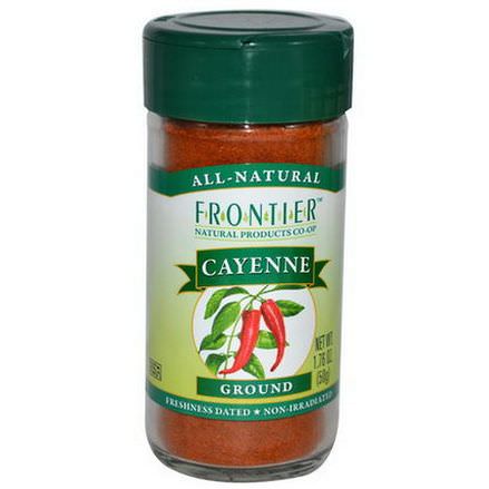 Frontier Natural Products, Cayenne, Ground 50g