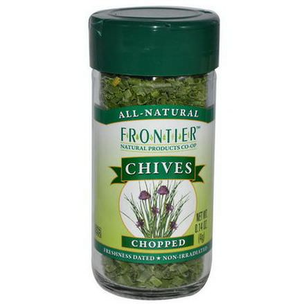 Frontier Natural Products, Chives, Chopped 4g