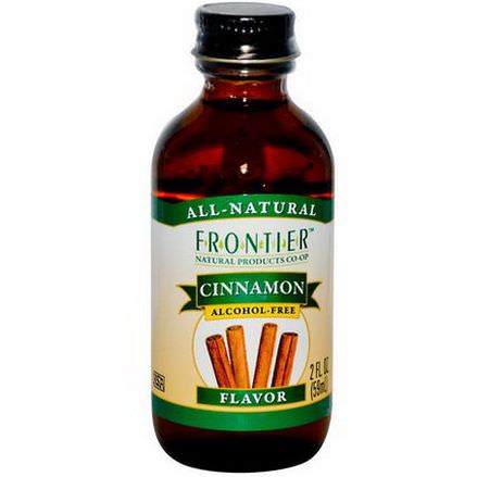 Frontier Natural Products, Cinnamon Flavor, Alcohol-Free 59ml