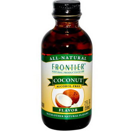 Frontier Natural Products, Coconut Flavor, Alcohol-Free 59ml