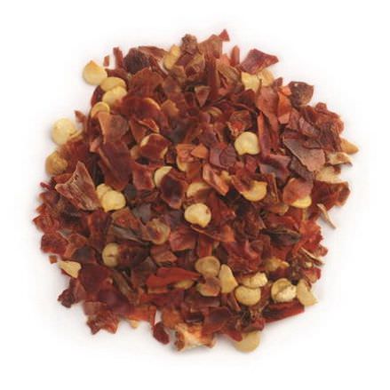 Frontier Natural Products, Crushed Red Chili Peppers 453g