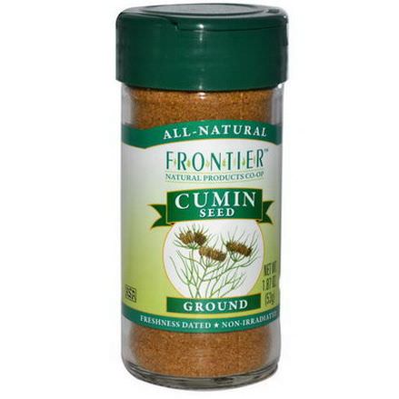 Frontier Natural Products, Cumin Seed, Ground 53g