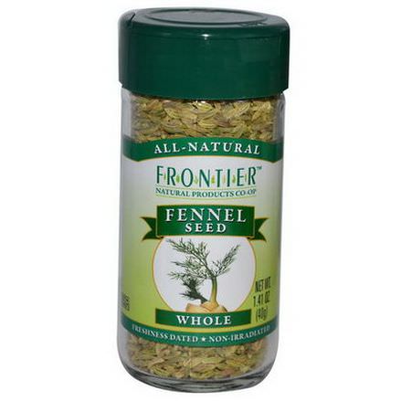 Frontier Natural Products, Fennel Seed, Whole 40g
