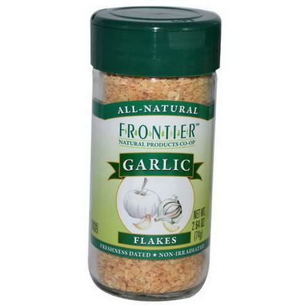 Frontier Natural Products, Garlic, Flakes 74g