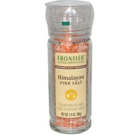 Frontier Natural Products, Himalayan Pink Salt, Gourmet Salt Grinder 96g