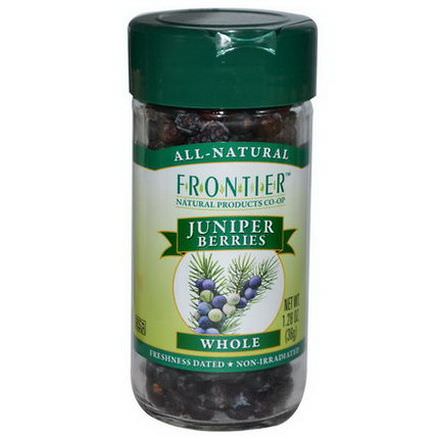 Frontier Natural Products, Juniper Berries, Whole 36g