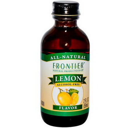 Frontier Natural Products, Lemon Flavor, Alcohol-Free 59ml
