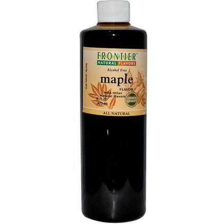 Frontier Natural Products, Maple Flavor, Alcohol Free 473ml