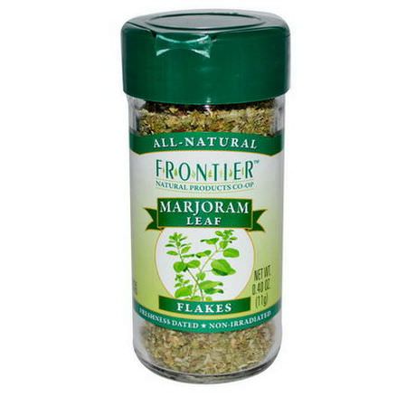 Frontier Natural Products, Marjoram Leaf, Flakes 11g