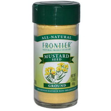 Frontier Natural Products, Mustard Seed, Ground 49g
