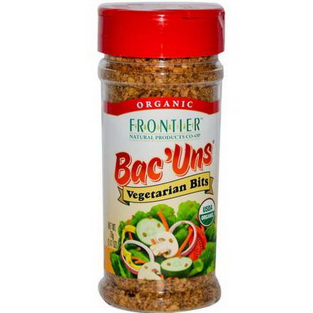 Frontier Natural Products, Organic Bac'Uns, Vegetarian Bits 70g