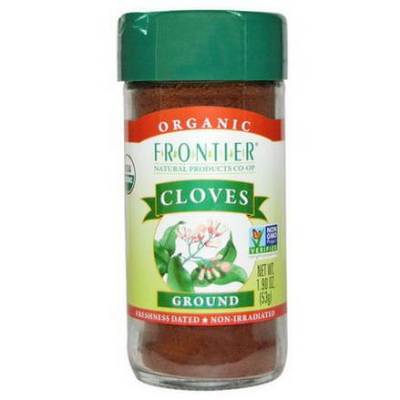 Frontier Natural Products, Organic Cloves, Ground 53g