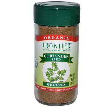 Frontier Natural Products, Organic Coriander Seed, Ground 47g