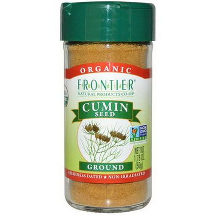 Frontier Natural Products, Organic Cumin Seed, Ground 50g