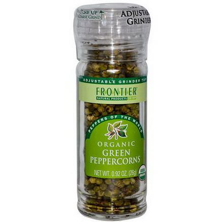 Frontier Natural Products, Organic Green Peppercorns 26g