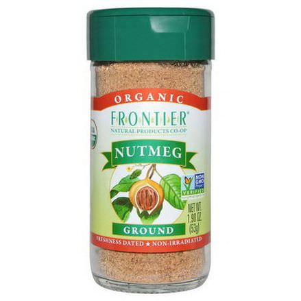 Frontier Natural Products, Organic Nutmeg, Ground 53g