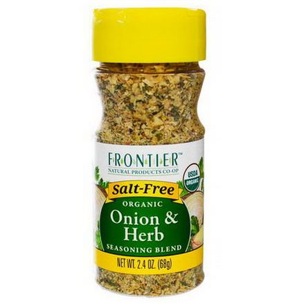 Frontier Natural Products, Organic Onion&Herb, Seasoning Blend 68g