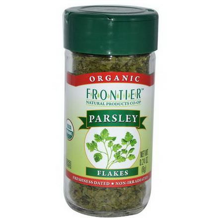 Frontier Natural Products, Organic Parsley Flakes 6g