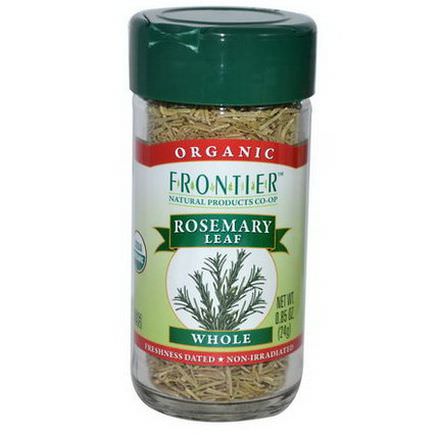 Frontier Natural Products, Organic Rosemary Leaf, Whole 24g