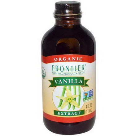 Frontier Natural Products, Organic, Vanilla Extract 118ml