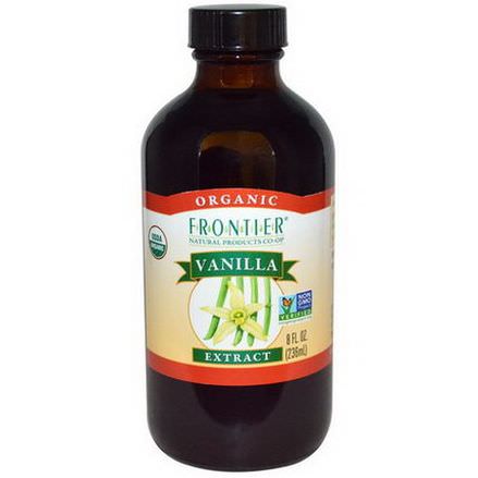 Frontier Natural Products, Organic, Vanilla Extract 236ml