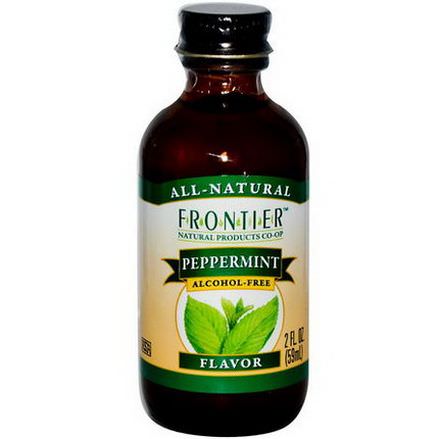 Frontier Natural Products, Peppermint Flavor, Alcohol-Free 59ml