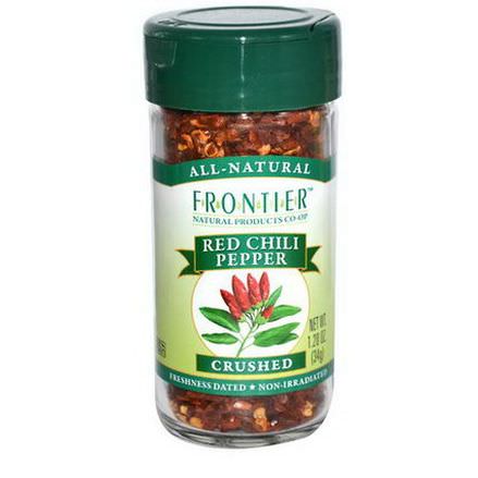 Frontier Natural Products, Red Chili Pepper, Crushed 34g