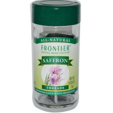 Frontier Natural Products, Saffron, Threads 1g