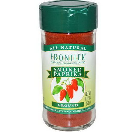 Frontier Natural Products, Smoked Paprika, Ground 53g