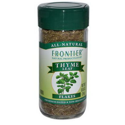 Frontier Natural Products, Thyme Leaf Flakes 24g