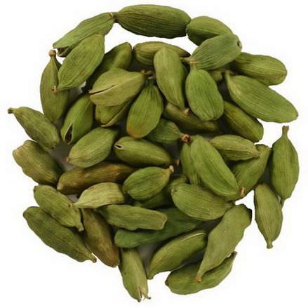 Frontier Natural Products, Whole Green Cardamom Pods 453g